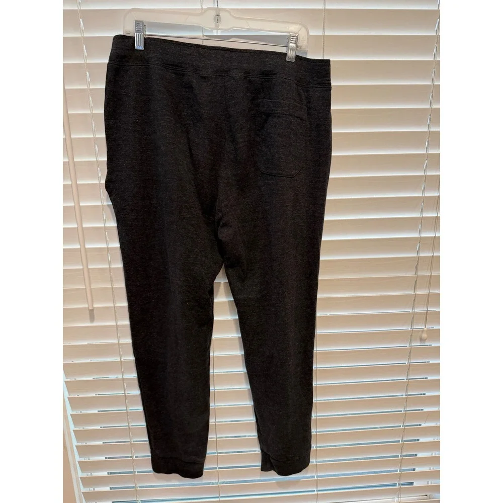 Polo Ralph Lauren Mens Charcoal Gray Heathered Jogger Sweatpants Size Large